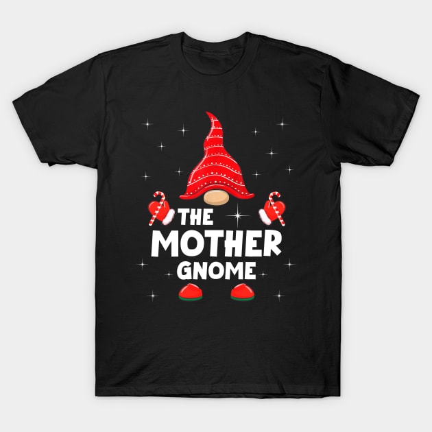 The Mother Gnome Matching Family Christmas Pajama T-Shirt by Foatui